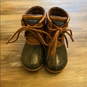 Toddler Sperry Port Boots size 6 toddler